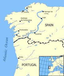 Em portugal, detém a maior bacia hidrográfica. Rio Minho Wikipedia A Enciclopedia Livre
