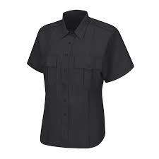 Horace Small Women S Short Sleeve Sentry Zipper Shirt