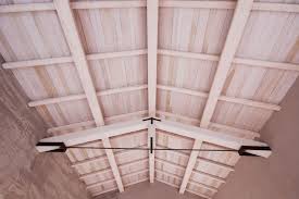 Ostentare delle belle travi in legno a vista sui nostri soffitti di casa è diventato davvero. Tetto In Lamellare Spazzolato E Sbiancato