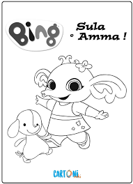 Bing Disegno Sula E Amma Due Personaggi Conosciuti Nel Cartone Animato Che Giocano Ogni Giorno I Disegni Da Colorare Disegni Da Colorare Lego Libri Da Colorare