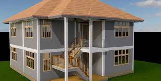 Two Bedroom 2 Story House Plan In Kenya Muthurwa Com Bungalow House Design House Plans Bedroom House Plans
