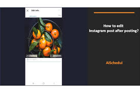 Every time you edit your instagram post (after you've posted it), instagram resets your engagement ranking. How To Edit Instagram Post After Posting Aischedul