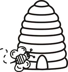 To download our free coloring pages, click on the bumble bee page you'd like to color. Bee Going Inside Beehive Coloring Page Netart