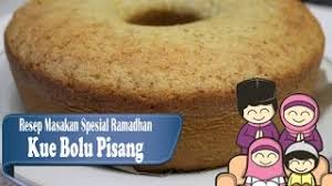 Bolu panggang lazimnya dibuat dalam varian rasa vanilla. Resep Bolu Pisang Panggang Takaran Gelas