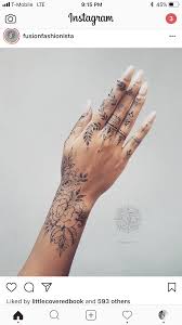 Tatuaje Henna Finger Tattoo Finger Tattoos Hand Tattoos For Women