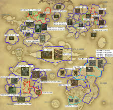 Ff14 蒼天のイシュガルド デイリーモブハント地図まとめ 例のff14 Blog