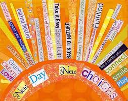 Magazine Word Blurbs Simple Fun Art Journal Page Art Therapy Activities Creating A Vision Board Art Therapy