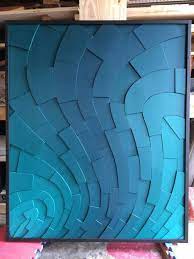 Wood Wall Art From The Deep Huge 40x48 Wooden Etsy Wood Wall Art Decor Wood Wall Art Wooden Wall Art