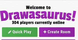 Some games make you draw to achieve a specific goal. Drawasaurus Multiplayer Drawing Guessing Game Cubeforteachers Cube For Teachers