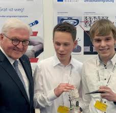 Und das auch noch voll lieb und freundlich. Steinmeier Ehrt Jugend Forscht Sieger In Chemnitz Welt