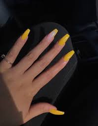 Thinking About This For My Next Nail Design Cc Found On Ig Not Mine Shiny Nails Designs Yellow Nails Nail Designs