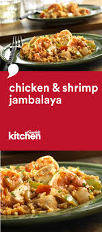 1 can (10 3/4 ounces) campbell's® condensed tomato soup. Chicken Shrimp Jambalaya Campbell Soup Company Gumbo Jambalaya Recipe Cambells Soup Recipes Seafood Dinner