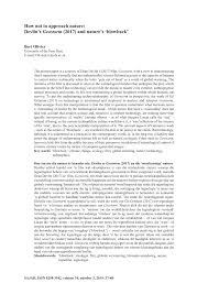 Abbie cornish, adepero oduye, alexandra maria lara and others. Pdf How Not To Approach Nature Devlin S Geostorm 2017 And Nature S Blowback