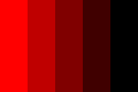 Red has a hue angle of 0 degrees, a. Dark Red To Light Red Color Palette