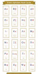 Learning to write a new language is even more exciting! Free Printable Greek Alphabet Flash Cards Download Them In Pdf Format At Http Flashcardfox Com Download G Greek Alphabet Greek Language Learning Greek Words
