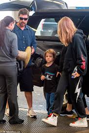 Christian charles philip bale was born in pembrokeshire, wales, uk on january 30, 1974, to english parents jennifer jenny (james) and david bale. John Sant Ar Twitter Christian Bale With Wife Sibi Blazic Daughter Emmaline And Son Joseph At The Miami Airport From Lax Going To Summer Vacation Dailymailceleb Https T Co Ymphtojr2h Christianbale Americanpsycho Thedarkknight Fordvferrari