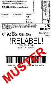 Zur wahrung der frist genügt die rechtzeitige absendung der ware. Dpd Retourenschein Ausdrucken Pdf Ereturn Rucksendung Von Retouren Und Garantiefallen Auch Retouren Von Kartuschen Mussen Uber Dpd Und In Dem Mitgelieferten Sicherheitskarton Erfolgen