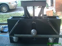 Ring Roller By Tapwelder Homemade Ring Roller Powered By A 1 1 8 Hp Motor Fabricated From Square Tubing Bar Stock And S Ring Roller Roller Homemade Tools