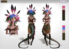 Artstation Neeko The Curious Chameleon Concept Art League Of Legends Daniel Orive Concept Art Drawing Game Concept Art Concept Art Characters