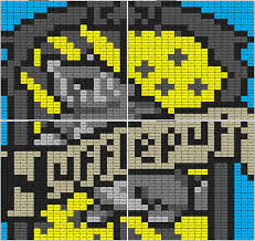 Hover over an image to see what the pdf looks like. Hufflepuff Subtraction Mural Coloring Squared Harry Potter Coloring Pages Pixel Art Mural