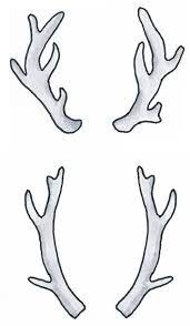 How to draw deer antlers. 4 Easy Steps To Draw Antlers Floral Laurel Wreaths Hawk Hill