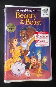 Beauty And The Beast Sealed Black Diamond Vhs Walt Disney Et All