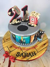 Team together accessories like flowers, pearls, crystals for a dazzling effect. Film Reel 21st Birthday Cake Mel S Amazing Cakes