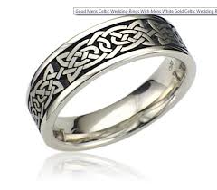 Men S White Gold Wedding Bands Mens Celtic Wedding Bands Celtic Wedding Rings Rings For Men