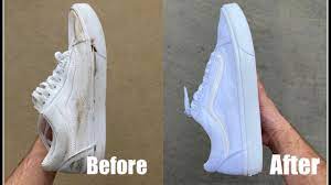 Rinse out the juice from the lemon first. How To Clean Your White Vans At Home For Free Youtube