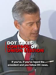 Transportation Secretary Sean Duffy announced that his department is taking  control of Union Station in Washington, DC. Read more by clicking the link  in the bio. #seanduffy #washingtondc #donaldtrump ...