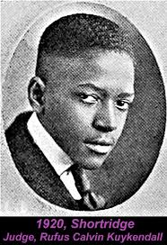 1920, Shortridge, 1942 I.U. Indianapolis Law alum, Judge Rufus Calvin  Kuykendall (1903-1977)
