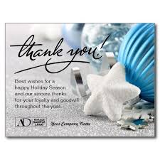 Business Holiday Thank You Cards With Logo Zazzle Com Business Holiday Cards Business Christmas Cards Business Christmas