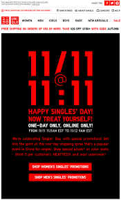 Single S Day From Uniqlo Email Design Inspiration Banner Design Inspiration Uniqlo