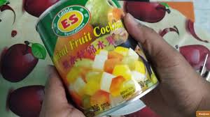 Resep fruit koktail lemon squash enak, untuk penyegar saat sore hari Cocktail Buah Buahan Dalam Tin Youtube