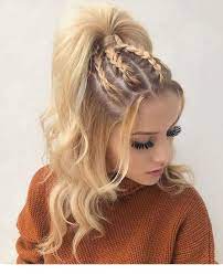 High Pont And Braids Long Hair Styles Hair Styles Hair Videos