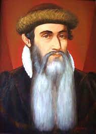 Engraving of the first printing press, invented by johannes gutenberg. Image Result For Johannes Gutenberg Johannes Gutenberg Painting Printing Press