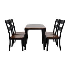 Thrown together instead of a multitude of styles. 45 Off Bob S Discount Furniture Bob S Furniture Leaf Folding Kitchen Dining Set Tables