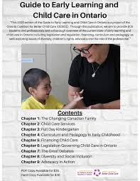 Kentucky child care providers have access to $763 million in american rescue plan act (arpa) funds to help sustain programs and operations. Guide To Early Learning And Child Care In Ontario
