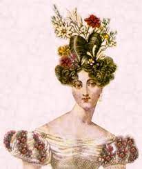 Flower Pots And Romanticism The 10 Second Poke Bonnet Romanticism Romantic Period Types Of Hats For Women