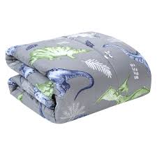 Enjoy free shipping on most stuff dinosaur walk bed in a bag this bedding set is designed to be fun and get your child excited for bedtime. Grey Dinosaur Land Comforter Twin At Home