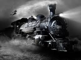 Art By J U D A S Steam Train Photo Train Art Train Tattoo