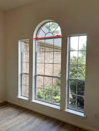 Diy Window Trim To Cover And Existing Half Circle Window Half Circle Window Window Molding Trim Windows