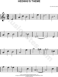 The harry potter theme is a distinctive theme tune from the harry potter movies. Hedwig S Theme From Harry Potter Sheet Music For Beginners In A Minor Download Print Sku Mn0127623