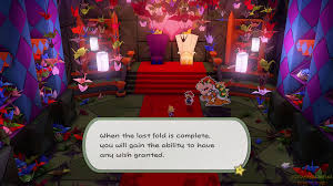 The origami king is the sixth installment of the paper mario series, which follows mario on his quest to stop his world from being folded into origami by the titular villain. Paper Mario The Origami King Ending And Secret Ending Explained Steelseries