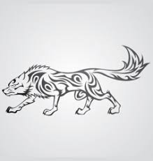 They can be designed in a native americans viewed the wolf as a totem animal or spirit sent to help guide us through life. Tribal Wolf Tattoo Vector Images Over 680