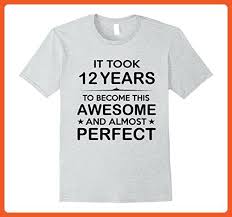 Birthday Present Ideas For 12 Year Old Boy Australia Mens Twelve 12 Year Old 12th Birthday Gift Ideas For Boy Girl 2xl Heather Grey Birthda 64th Birthday Gift Ideas 34th Birthday Gift Ideas 17th Birthday Gifts