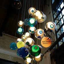 Tarzaydinlatma Tarz Modern Dekoratif Aydinlatma Bocci Renkli Cam Globe Glass Top Avize Sarkit Lamba Mod Lamba Aydinlatmalar Dekorasyon Fikirleri