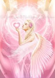Soft Pink Angel Art Angel Art Archangels Angel Blessings