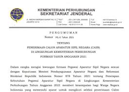 Dengan ini mengajukan lamaran menjadi calon pegawai negeri sipil (cpns) di lingkungan pemerintah kota batam . Link Download Surat Lamaran Dan Surat Pernyataan Cpns 2021 Kementerian Perhubungan Jurnal Garut