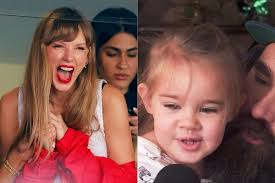 Watch : Taylor Swift signed 2 year contract worth $3.7m with Travis Kelce's  four-year-old niece in to her music world ; after singing Taylor's song